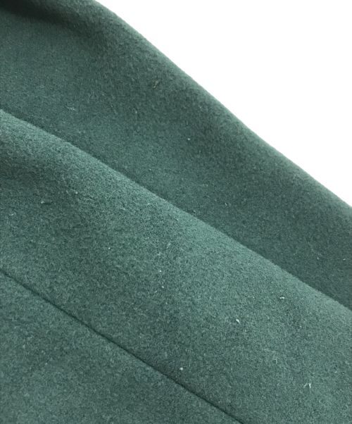 MACKINTOSH LONDON（マッキントッシュ ロンドン）MACKINTOSH LONDON (マッキントッシュ ロンドン) ウールステンカラーコート グリーン サイズ:38の古着・服飾アイテム