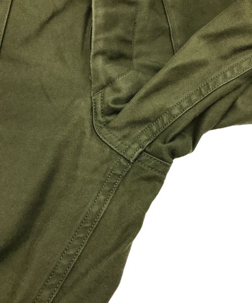 CIOTA（シオタ）CIOTA (シオタ) スビンコットンバックサテンベイカーパンツ グリーン サイズ:1の古着・服飾アイテム