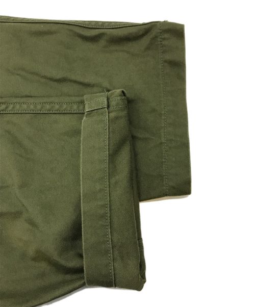 CIOTA（シオタ）CIOTA (シオタ) スビンコットンバックサテンベイカーパンツ グリーン サイズ:1の古着・服飾アイテム