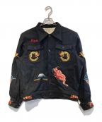 港商 KOSHO&COコウショウ）の古着「ウールスカジャン」｜ブラック