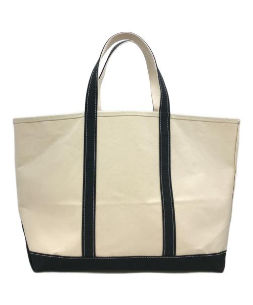 L.L.Bean（エルエルビーン）L.L.Bean (エルエルビーン) トートバッグ ベージュ×ネイビー サイズ:下記参照の古着・服飾アイテム