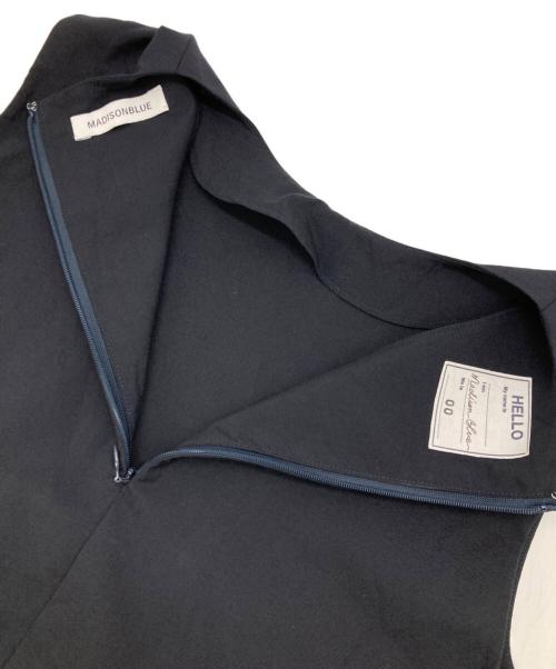 MADISON BLUE（マディソンブルー）MADISON BLUE (マディソンブルー) トロピカルウール ノースリーブ プルオーバー ブラック サイズ:00の古着・服飾アイテム