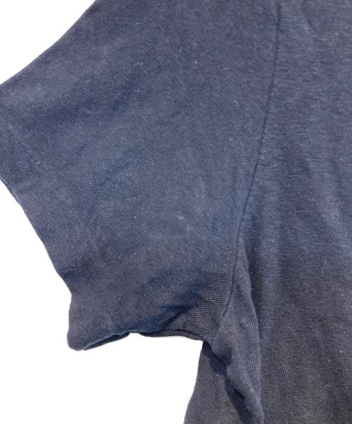 MADISON BLUE（マディソンブルー）MADISON BLUE (マディソンブルー) martinique (マルティニーク) 別注 ヴィンテージ加工 ロゴ Tシャツ ネイビー サイズ:1の古着・服飾アイテム