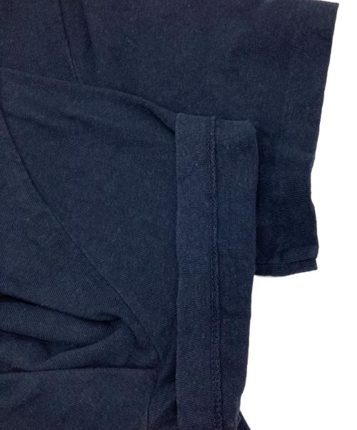 MADISON BLUE（マディソンブルー）MADISON BLUE (マディソンブルー) martinique (マルティニーク) 別注 ヴィンテージ加工 ロゴ Tシャツ ネイビー サイズ:1の古着・服飾アイテム