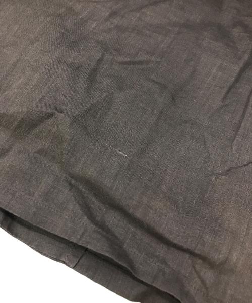 MADISON BLUE（マディソンブルー）MADISON BLUE (マディソンブルー) FLAP POCKET SH RAMIE ブラウン サイズ:1の古着・服飾アイテム