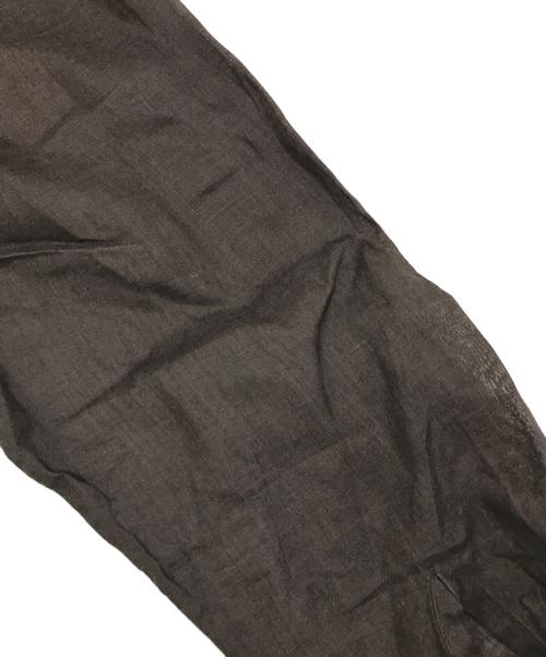 MADISON BLUE（マディソンブルー）MADISON BLUE (マディソンブルー) FLAP POCKET SH RAMIE ブラウン サイズ:1の古着・服飾アイテム