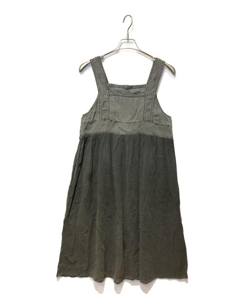 nest Robe（ネストローブ）nest Robe (ネストローブ) ノースリーブワンピース グレー サイズ:下記参照の古着・服飾アイテム