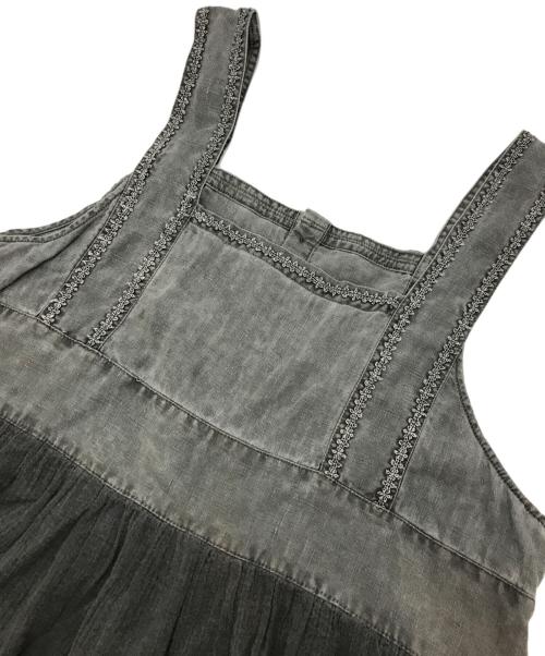 nest Robe（ネストローブ）nest Robe (ネストローブ) ノースリーブワンピース グレー サイズ:下記参照の古着・服飾アイテム