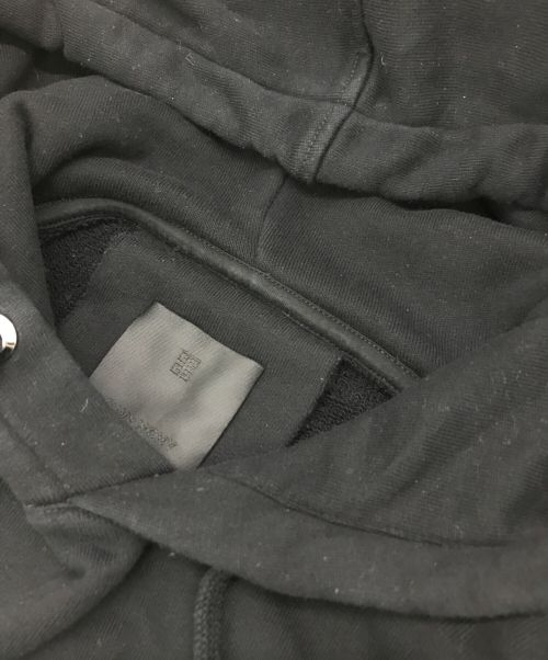 GIVENCHY（ジバンシィ）GIVENCHY (ジバンシィ) 4Gロゴ刺繍 フーディー ブラック サイズ:Sの古着・服飾アイテム