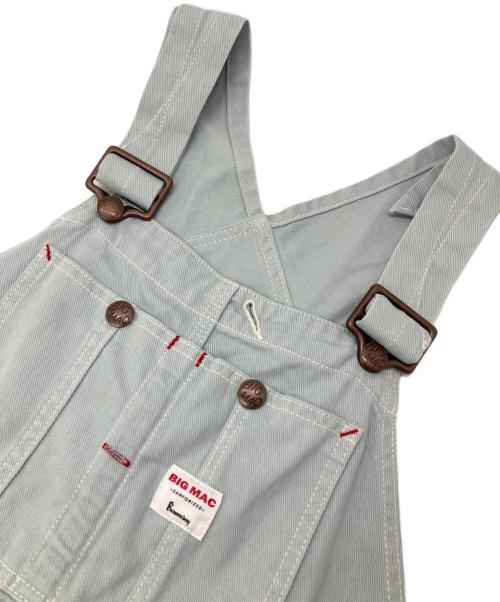 big mac（ビッグマック）big mac (ビッグマック) BEAMS BOY (ビームスボーイ) 別注オーバーオール ブルー サイズ:Freeの古着・服飾アイテム
