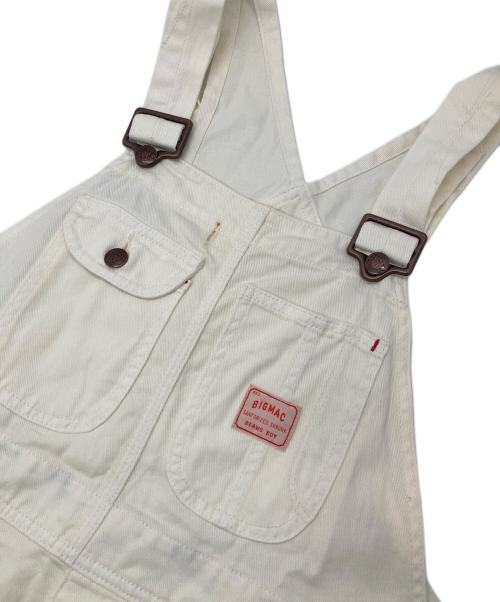 big mac（ビッグマック）big mac (ビッグマック) BEAMS BOY (ビームスボーイ) 別注オーバーオール アイボリー サイズ:Freeの古着・服飾アイテム
