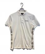 BRIEFINGブリーフィング）の古着「ポロシャツ」｜ホワイト