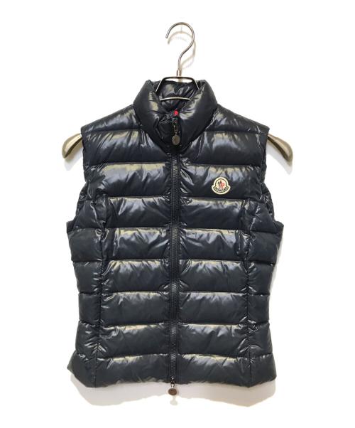 MONCLER（モンクレール）MONCLER (モンクレール) ダウンベスト ネイビー サイズ:00の古着・服飾アイテム