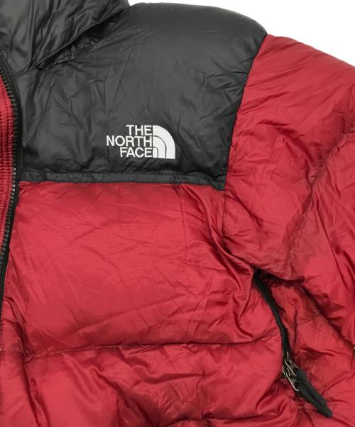 THE NORTH FACE（ザ ノース フェイス）THE NORTH FACE (ザ ノース フェイス) ヌプシジャケット ブラック×レッド サイズ:Sの古着・服飾アイテム