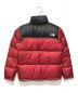THE NORTH FACE (ザ ノース フェイス) ヌプシジャケット ブラック×レッド サイズ:S：13000円