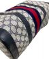 中古・古着 GUCCI (グッチ) ミニボストンバッグ ホワイト×ネイビー サイズ:下記参照：38000円