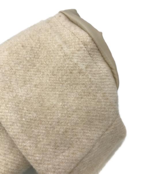 OHLALA（オララ）OHLALA (オララ) ウールノーカラーコート アイボリー サイズ:2の古着・服飾アイテム