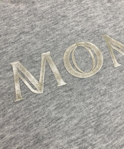 MONCLER（モンクレール）MONCLER (モンクレール) プリントTシャツ グレー サイズ:XSの古着・服飾アイテム
