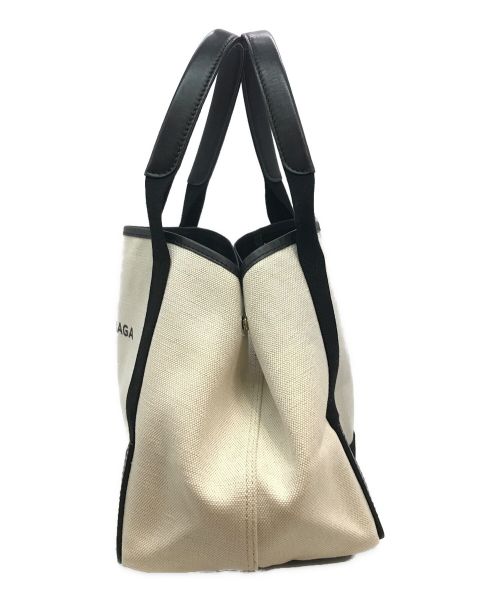BALENCIAGA（バレンシアガ）BALENCIAGA (バレンシアガ) カバス S  ハンドバッグ ホワイト×ブラック サイズ:下記参照の古着・服飾アイテム