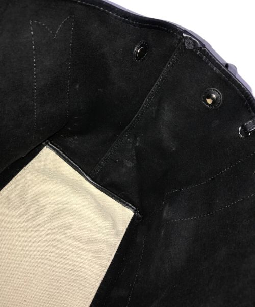 BALENCIAGA（バレンシアガ）BALENCIAGA (バレンシアガ) カバス S  ハンドバッグ ホワイト×ブラック サイズ:下記参照の古着・服飾アイテム