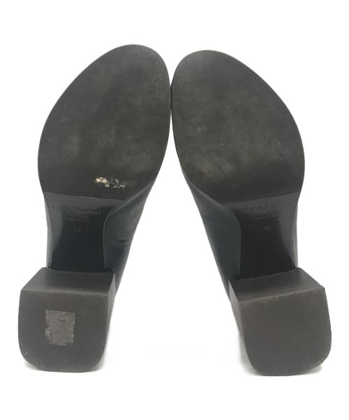 Acne studios（アクネ ストゥディオズ）Acne studios (アクネ ストゥディオス) ヒールパンプス ブラック サイズ:35（22cm相当）の古着・服飾アイテム