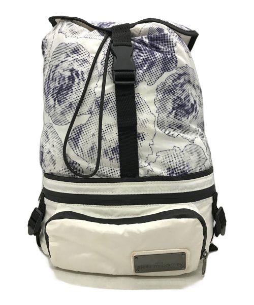 adidas（アディダス）adidas (アディダス) STELLA McCARTNEY (ステラマッカートニー) バックパック ホワイト×パープル サイズ:下記参照の古着・服飾アイテム