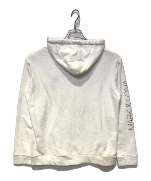 MARK&LONA（マークアンドロナ）MARK&LONA (マークアンドロナ) ジップパーカー ホワイト サイズ:XLの古着・服飾アイテム