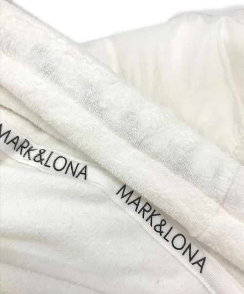MARK&LONA（マークアンドロナ）MARK&LONA (マークアンドロナ) ジップパーカー ホワイト サイズ:XLの古着・服飾アイテム