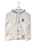MARK&LONA（マークアンドロナ）の古着「ジップパーカー」｜ホワイト