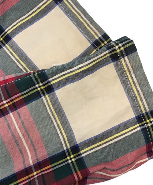 POLO RALPH LAUREN（ポロ・ラルフローレン）POLO RALPH LAUREN (ポロ・ラルフローレン) ［古着］タータンチェック ジップ ブルゾン マルチカラー サイズ:Mの古着・服飾アイテム