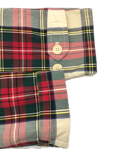 POLO RALPH LAUREN（ポロ・ラルフローレン）POLO RALPH LAUREN (ポロ・ラルフローレン) ［古着］タータンチェック ジップ ブルゾン マルチカラー サイズ:Mの古着・服飾アイテム