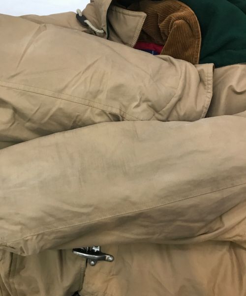 POLO RALPH LAUREN（ポロ・ラルフローレン）POLO RALPH LAUREN (ポロ・ラルフローレン) ［古着］ファイヤーマン ダウンジャケット ベージュ サイズ:Lの古着・服飾アイテム