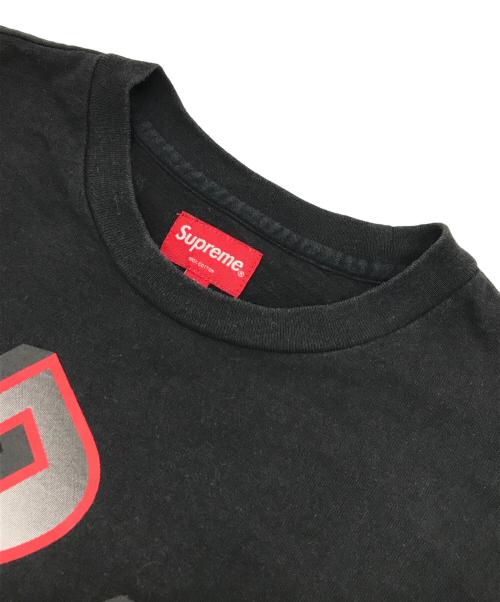 SUPREME（シュプリーム）SUPREME (シュプリーム) グラディエントアーチトップTシャツ ブラック×レッド サイズ:Ｍの古着・服飾アイテム
