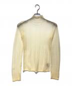 TODAYFULトゥデイフル）の古着「シアーランダムリブニット」｜イエロー