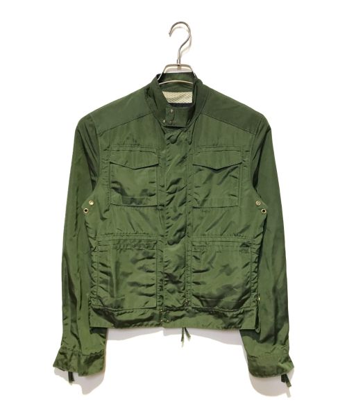 DSQUARED2（ディースクエアード）DSQUARED2 (ディースクエアード) ナイロンジャケット カーキ サイズ:44の古着・服飾アイテム