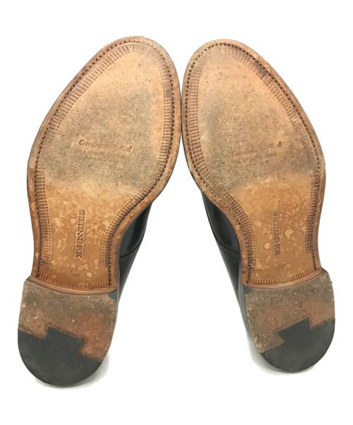 SHETLAND FOX（シェットランドフォックス）SHETLAND FOX (シェットランドフォックス) プレーントゥシューズ ブラック サイズ:6 1/2(24.5cm相当)の古着・服飾アイテム