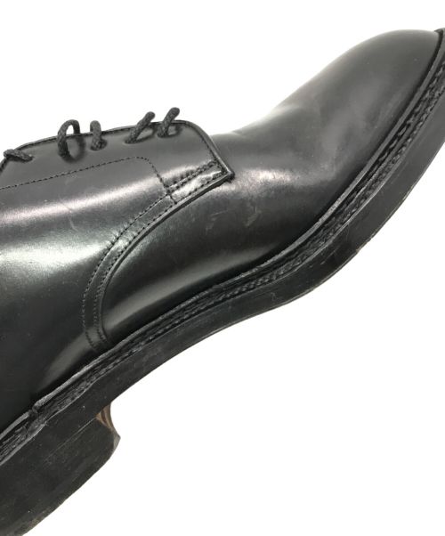 SHETLAND FOX（シェットランドフォックス）SHETLAND FOX (シェットランドフォックス) プレーントゥシューズ ブラック サイズ:6 1/2(24.5cm相当)の古着・服飾アイテム