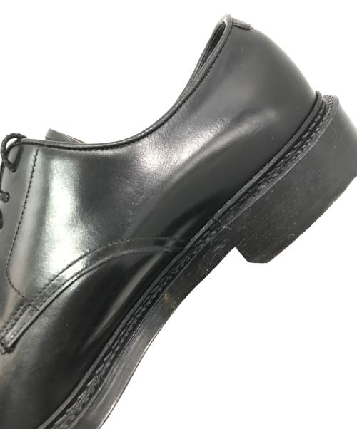 SHETLAND FOX（シェットランドフォックス）SHETLAND FOX (シェットランドフォックス) プレーントゥシューズ ブラック サイズ:6 1/2(24.5cm相当)の古着・服飾アイテム