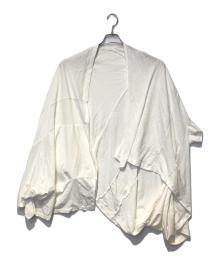 Y's（ワイズ）の古着「変形カーディガン」｜ホワイト