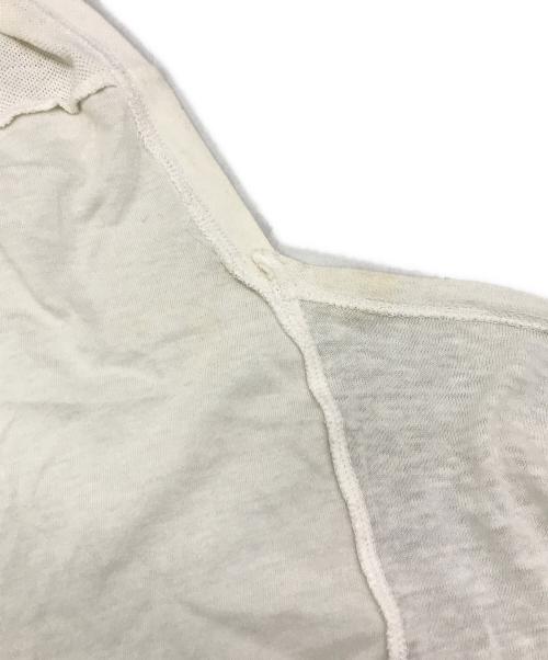 Y's（ワイズ）Y's (ワイズ) 変形カーディガン ホワイト サイズ:2の古着・服飾アイテム