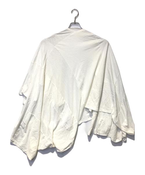 Y's（ワイズ）Y's (ワイズ) 変形カーディガン ホワイト サイズ:2の古着・服飾アイテム