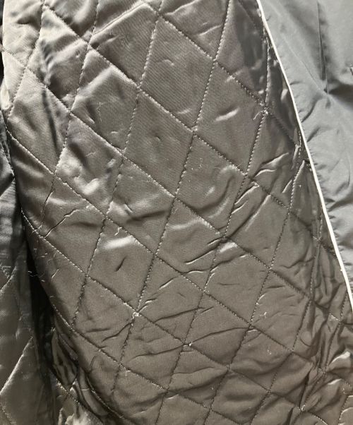 PLAN C（プランシー）Plan C (プランシー) 中綿ノーカラーコート ブラック サイズ:36の古着・服飾アイテム