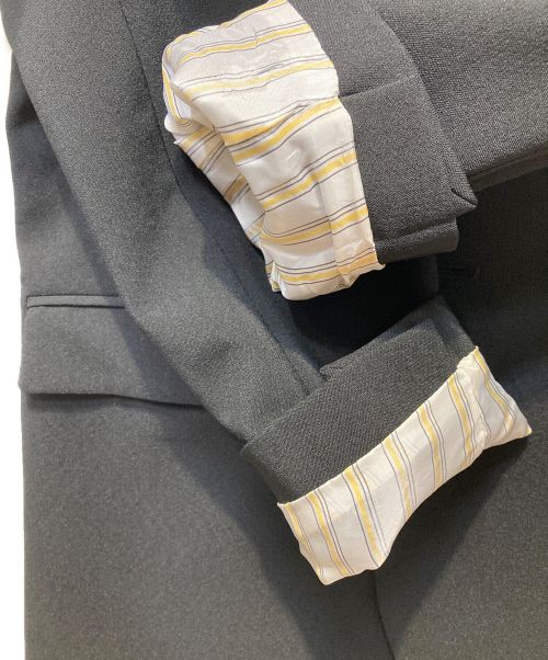 PLAN C（プランシー）PLAN C (プランシー) シングルブレストジャケット ブラック サイズ:38の古着・服飾アイテム