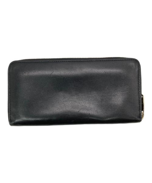 PAUL SMITH（ポールスミス）PAUL SMITH (ポールスミス) レターズ20S ラウンドジップウォレット ブラックの古着・服飾アイテム