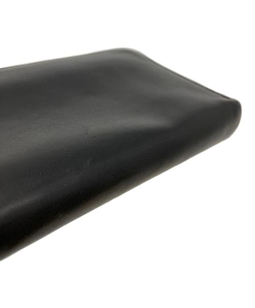 PAUL SMITH（ポールスミス）PAUL SMITH (ポールスミス) レターズ20S ラウンドジップウォレット ブラックの古着・服飾アイテム