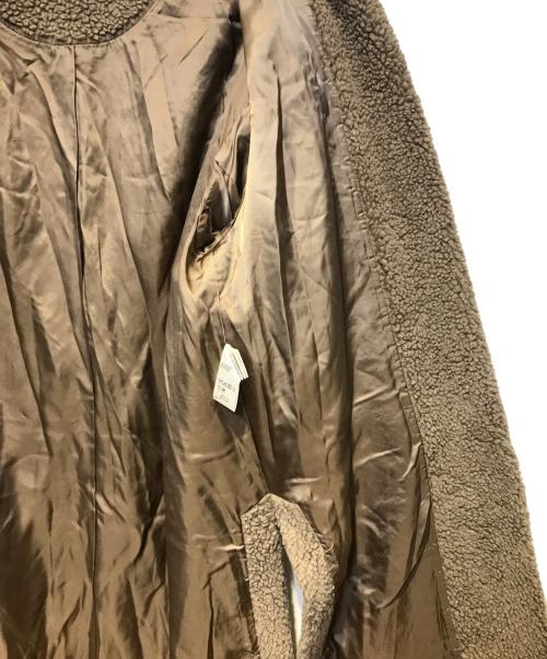 SACRA（サクラ）SACRA (サクラ) プードル ファー ロングコート ベージュ サイズ:38の古着・服飾アイテム