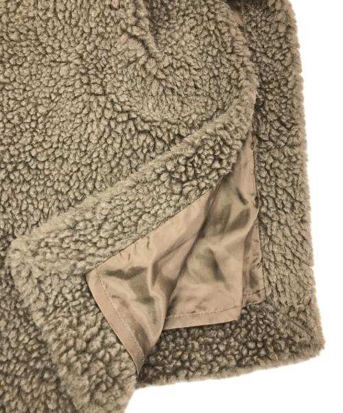 SACRA（サクラ）SACRA (サクラ) プードル ファー ロングコート ベージュ サイズ:38の古着・服飾アイテム