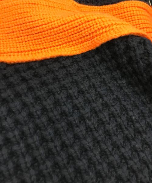 sacai（サカイ）sacai (サカイ) ジップアタッチメントニットセーター ネイビー サイズ:1の古着・服飾アイテム