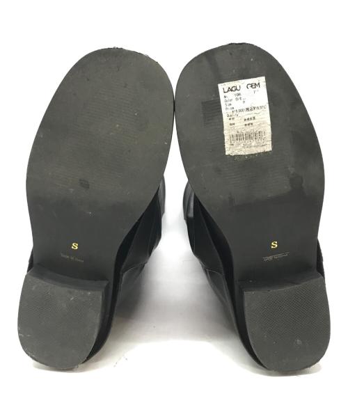 LAGUA GEM（ラグアジェム）LAGUA GEM (ラグアジェム) COVERED MIDDLE ブーツ ブラック サイズ:Sの古着・服飾アイテム