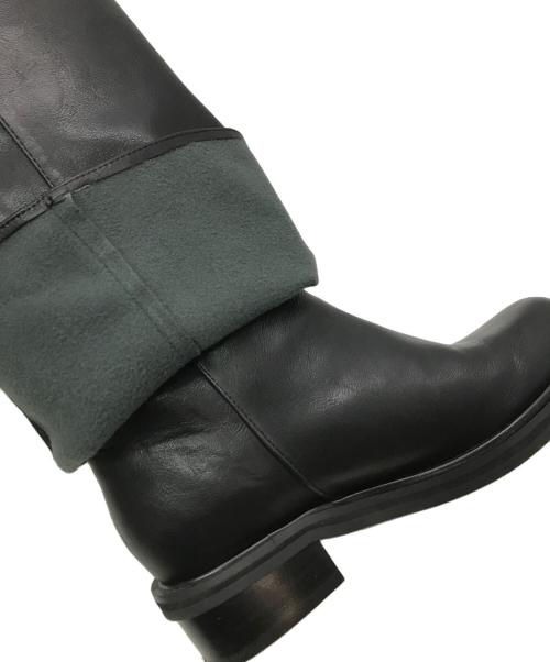 LAGUA GEM（ラグアジェム）LAGUA GEM (ラグアジェム) COVERED MIDDLE ブーツ ブラック サイズ:Sの古着・服飾アイテム